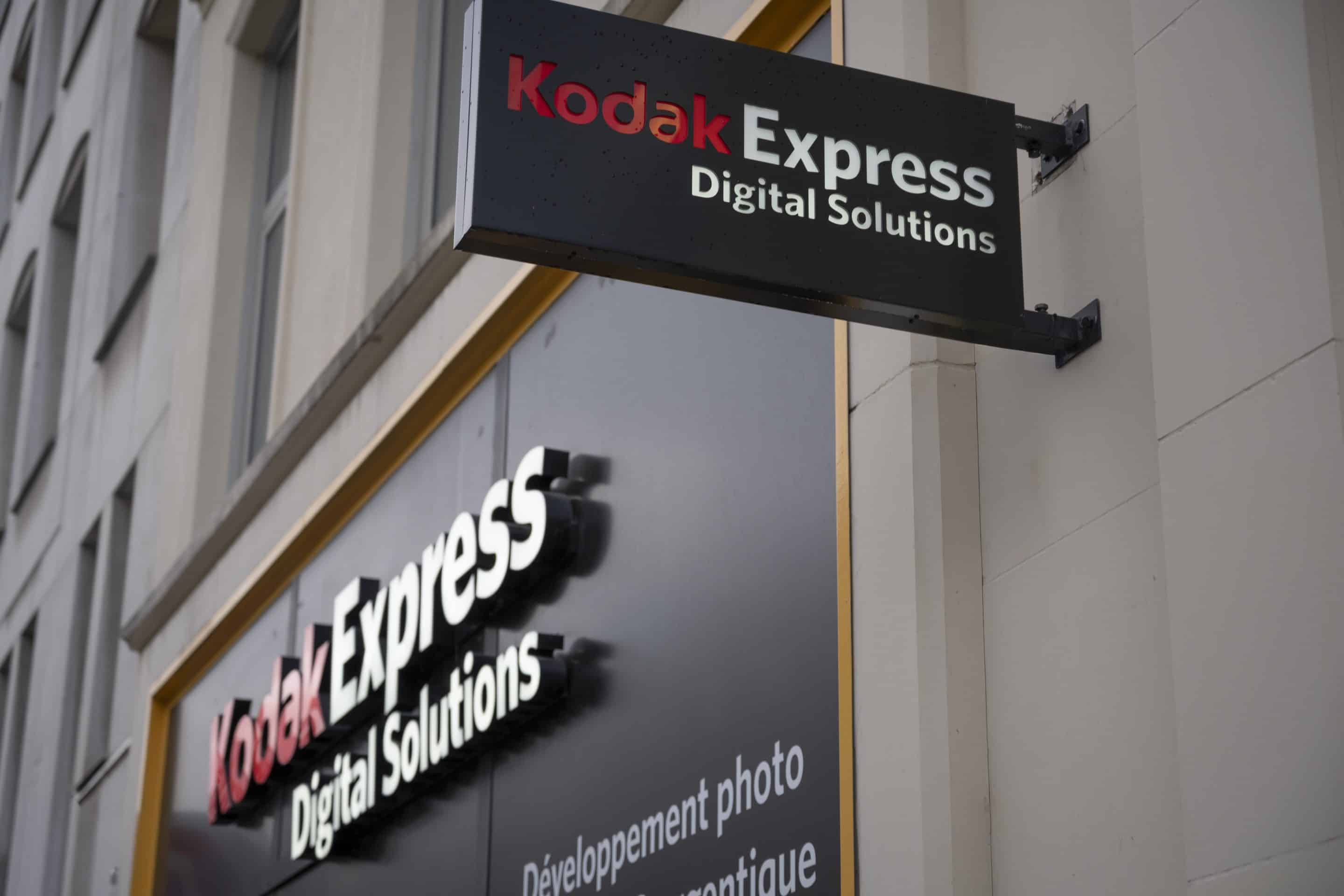 Enseigne extérieure Kodak Express Lille