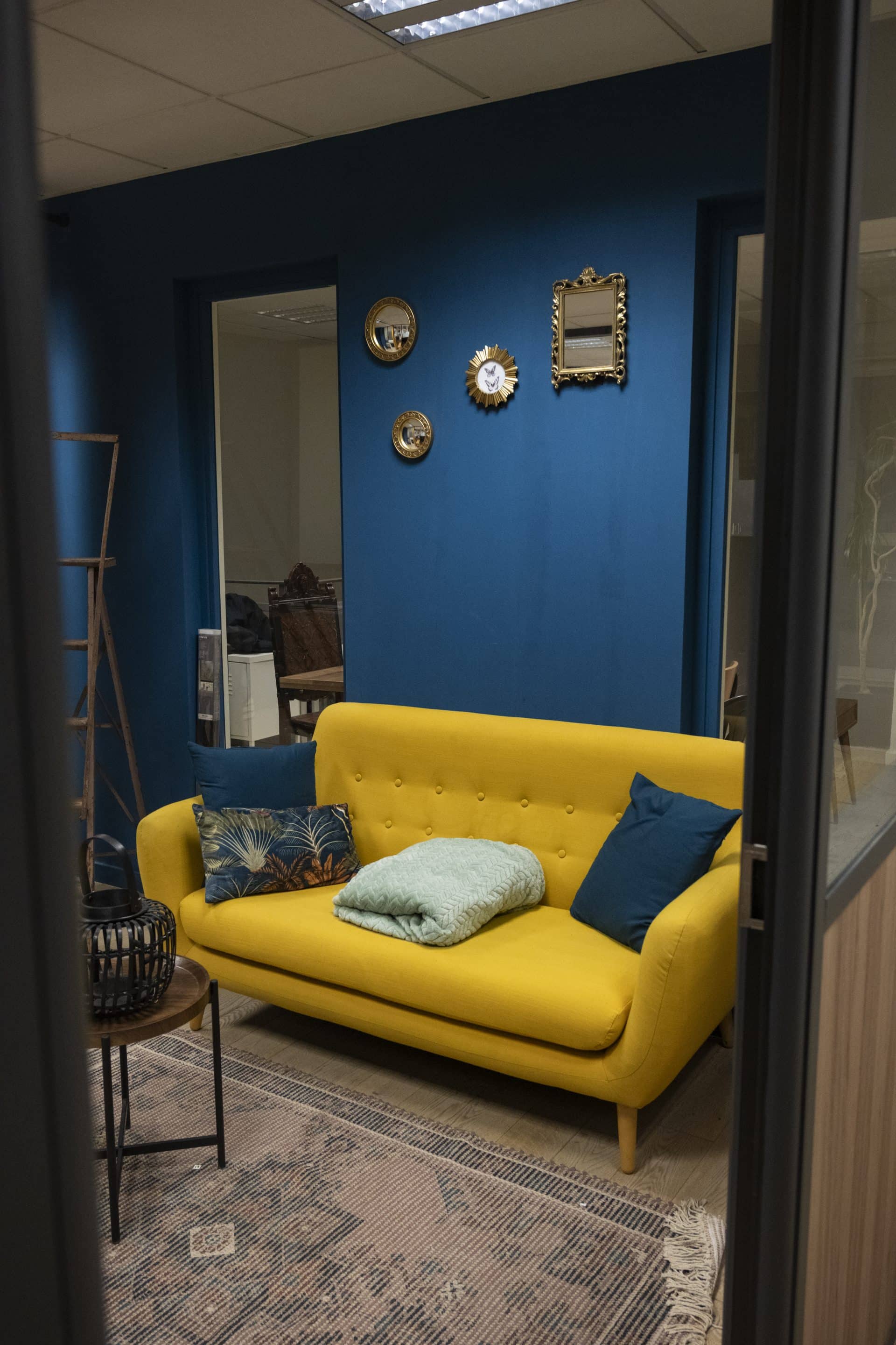 Accueil confortable du studio photo à Lille