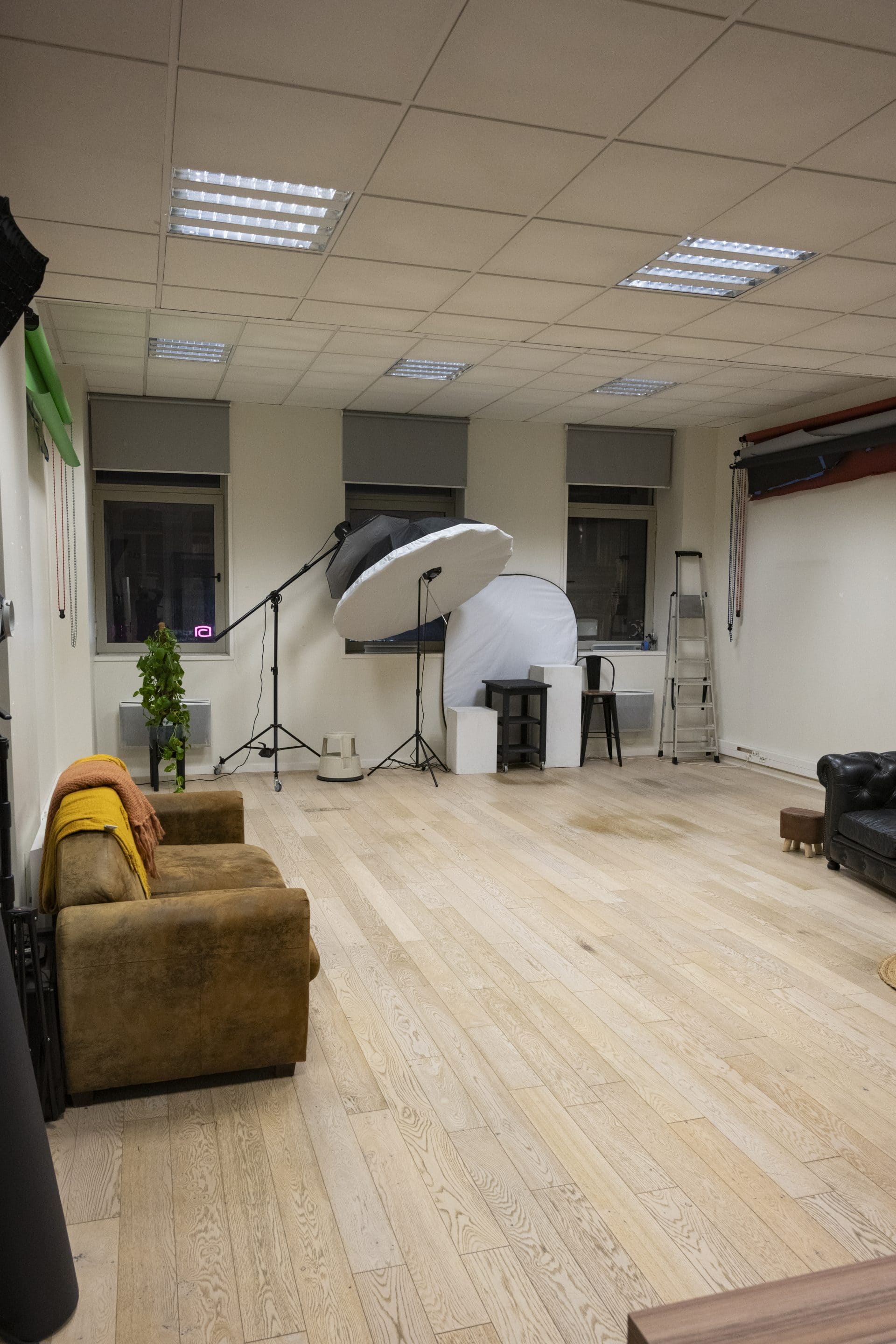 Plateau de shooting photo équipé à Lille