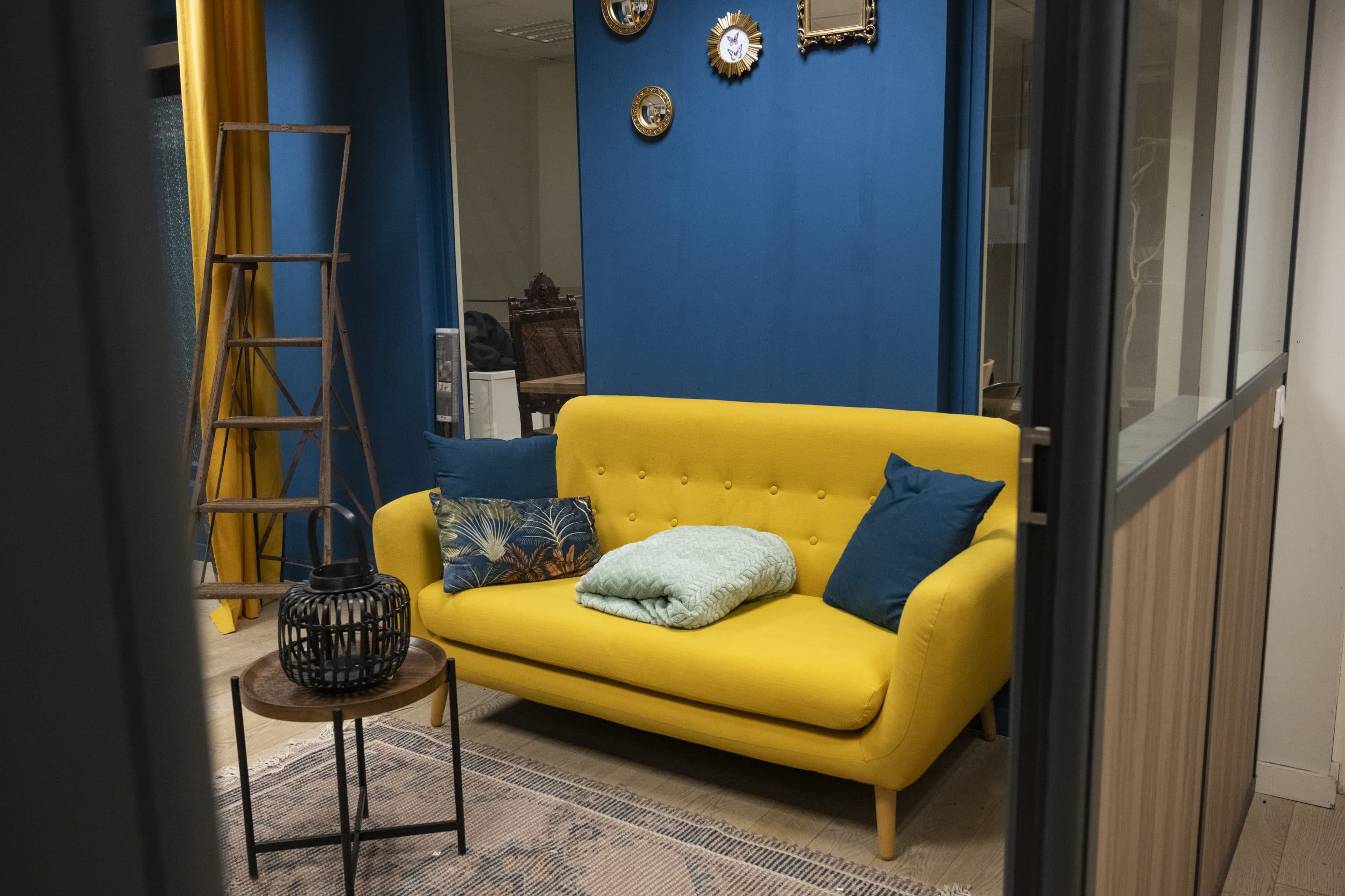 Studio photo à Lille avec espace détente