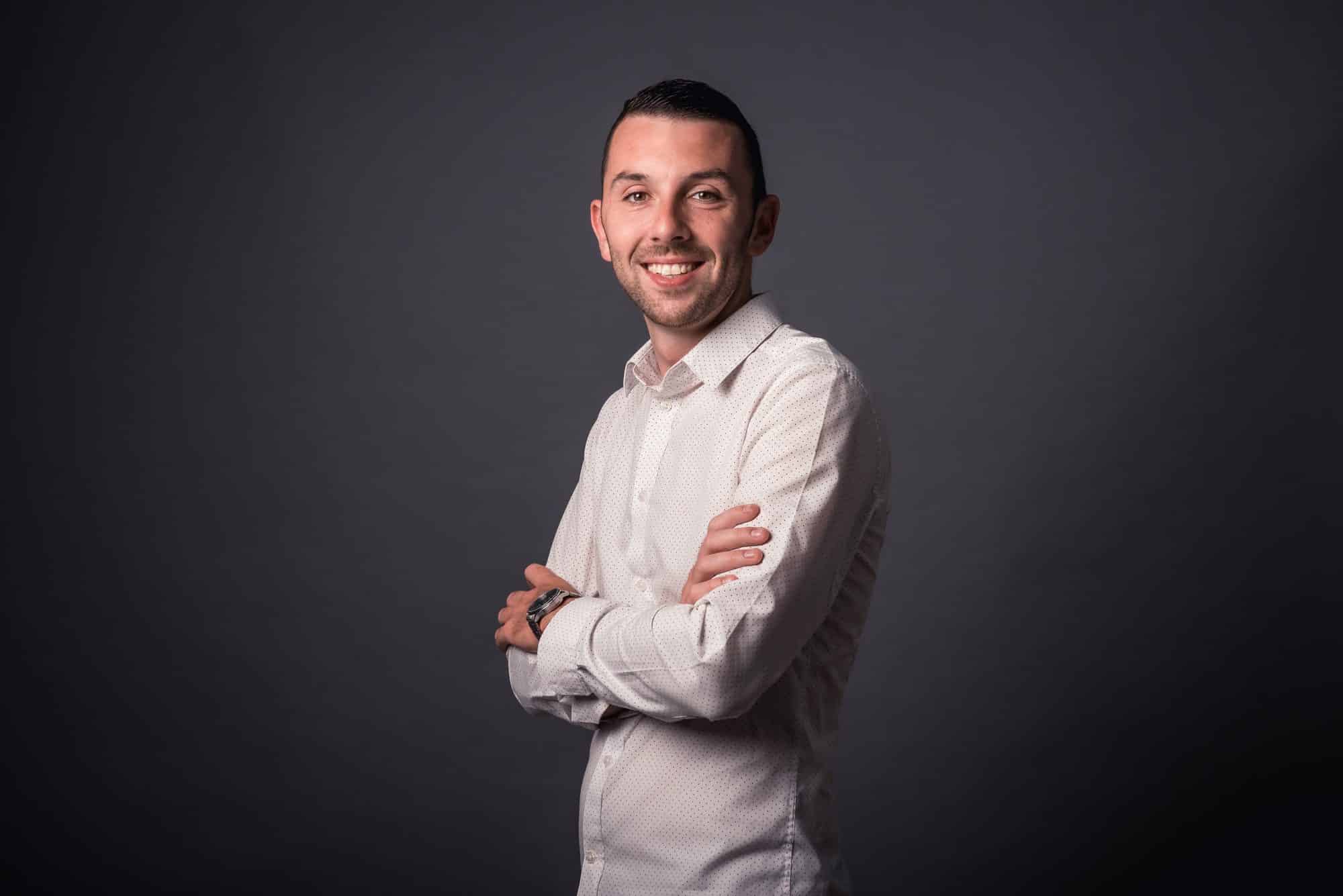 Photo de profil professionnelle et portrait corporate à Lille - Kodak Express