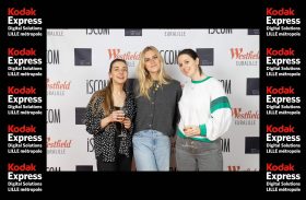 Portrait réalisé sur notre stand photo professionnel au centre commercial Euralille.